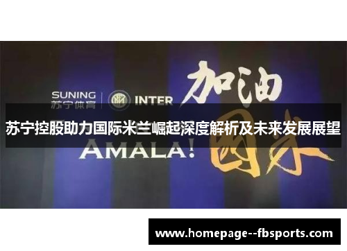 苏宁控股助力国际米兰崛起深度解析及未来发展展望